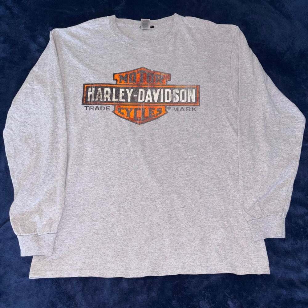 Harley-Davidson Long Sleeve Bar and Shield Logo Shirt